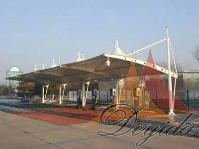 膜結(jié)構車棚五